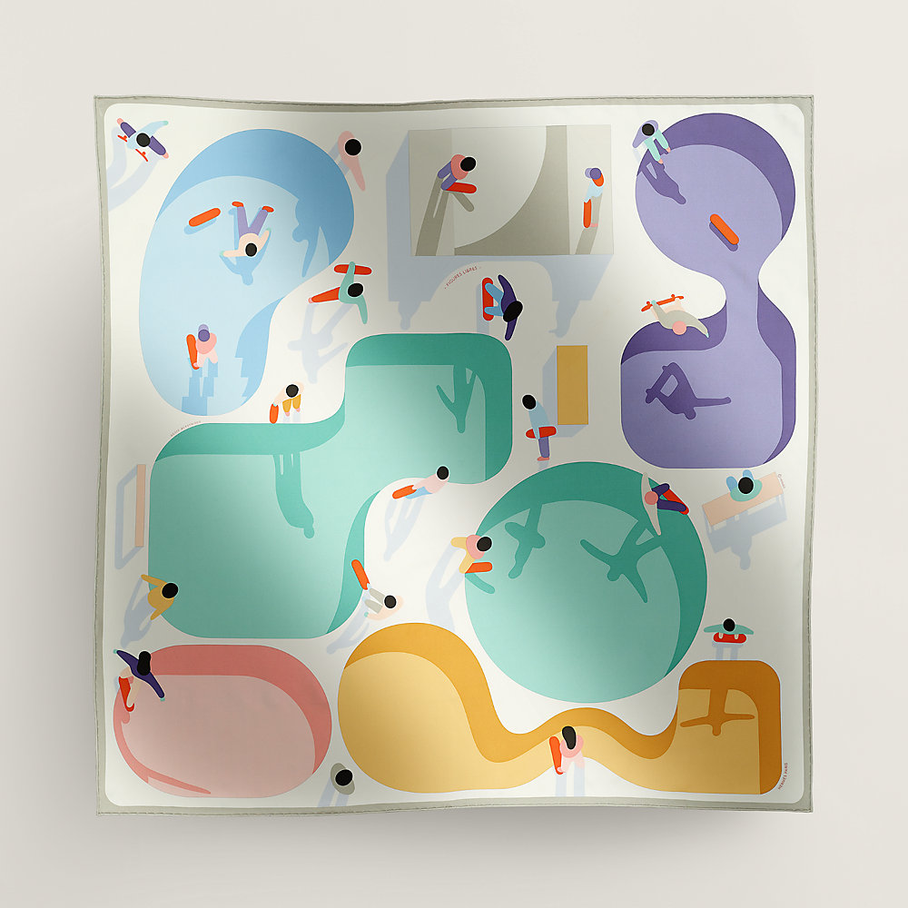 Figures Libres scarf 90 | Hermès USA